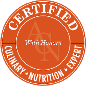 Academy of Culinary Nutrition: Certificate Culinary Nutrition Expert with Honour